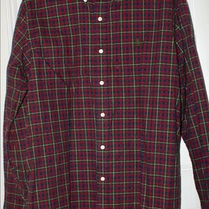 Ralph Lauren Polo plaid button down shirt. XL